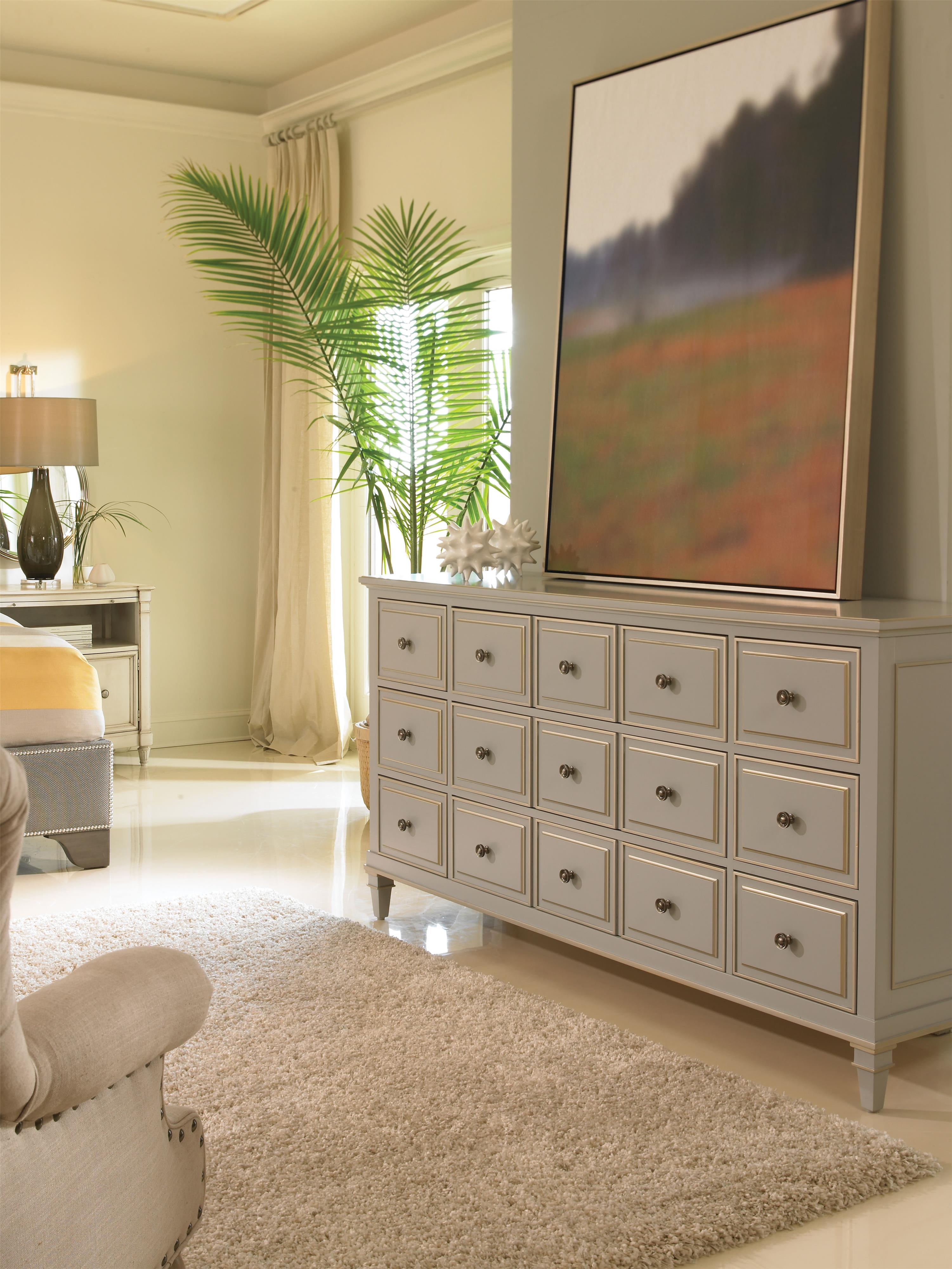 Vanguard Furniture Louis P550 9 Drawer Dresser Chest Belfort